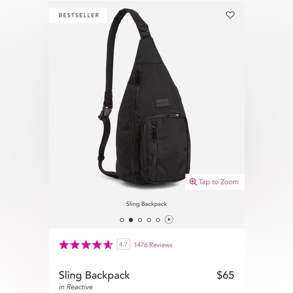 Vera Bradley Sling Backpack